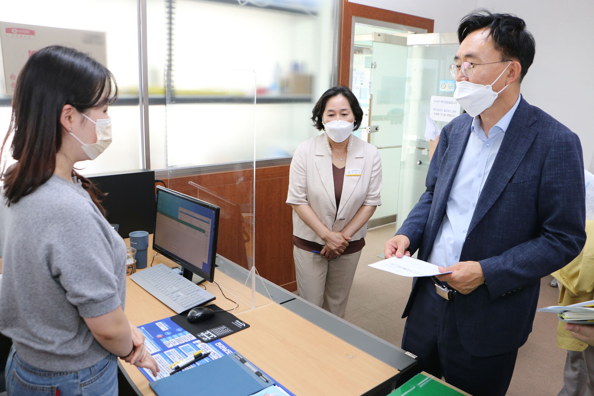 동강면 주요현안사업 관련 현장방문