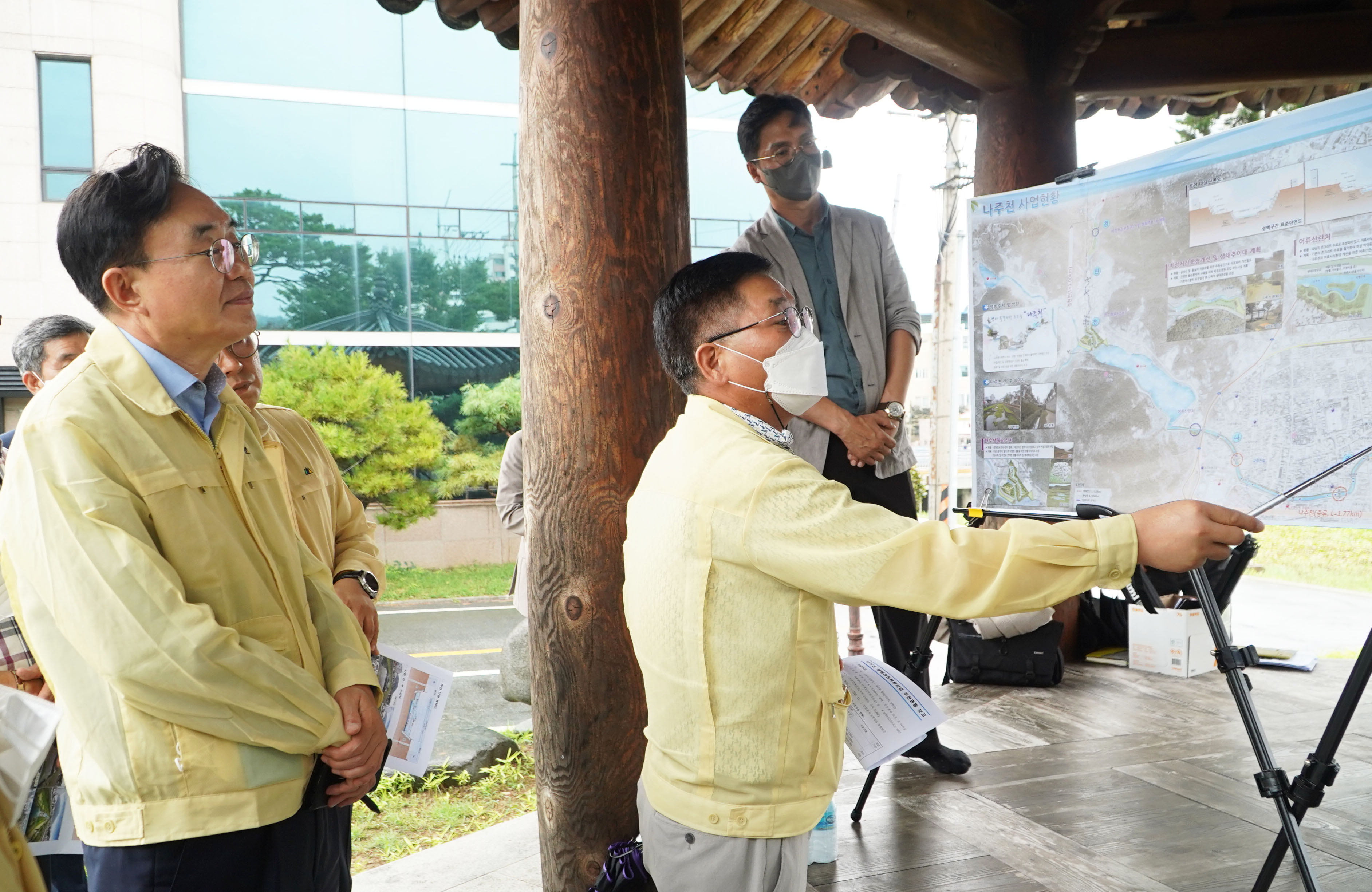 나주천 현장방문 및 설명회
