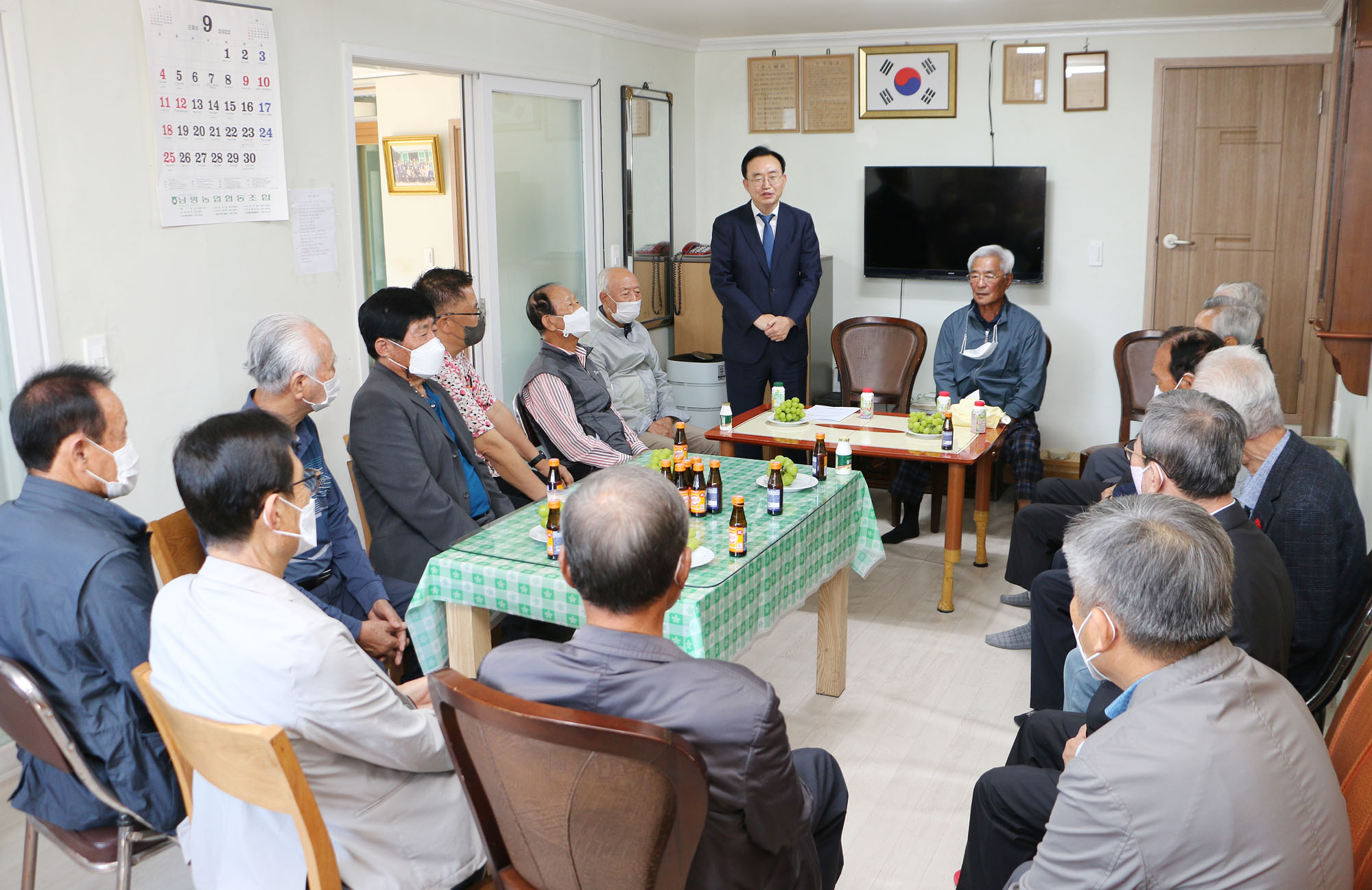 남평읍 남극당 경로당 현장방문