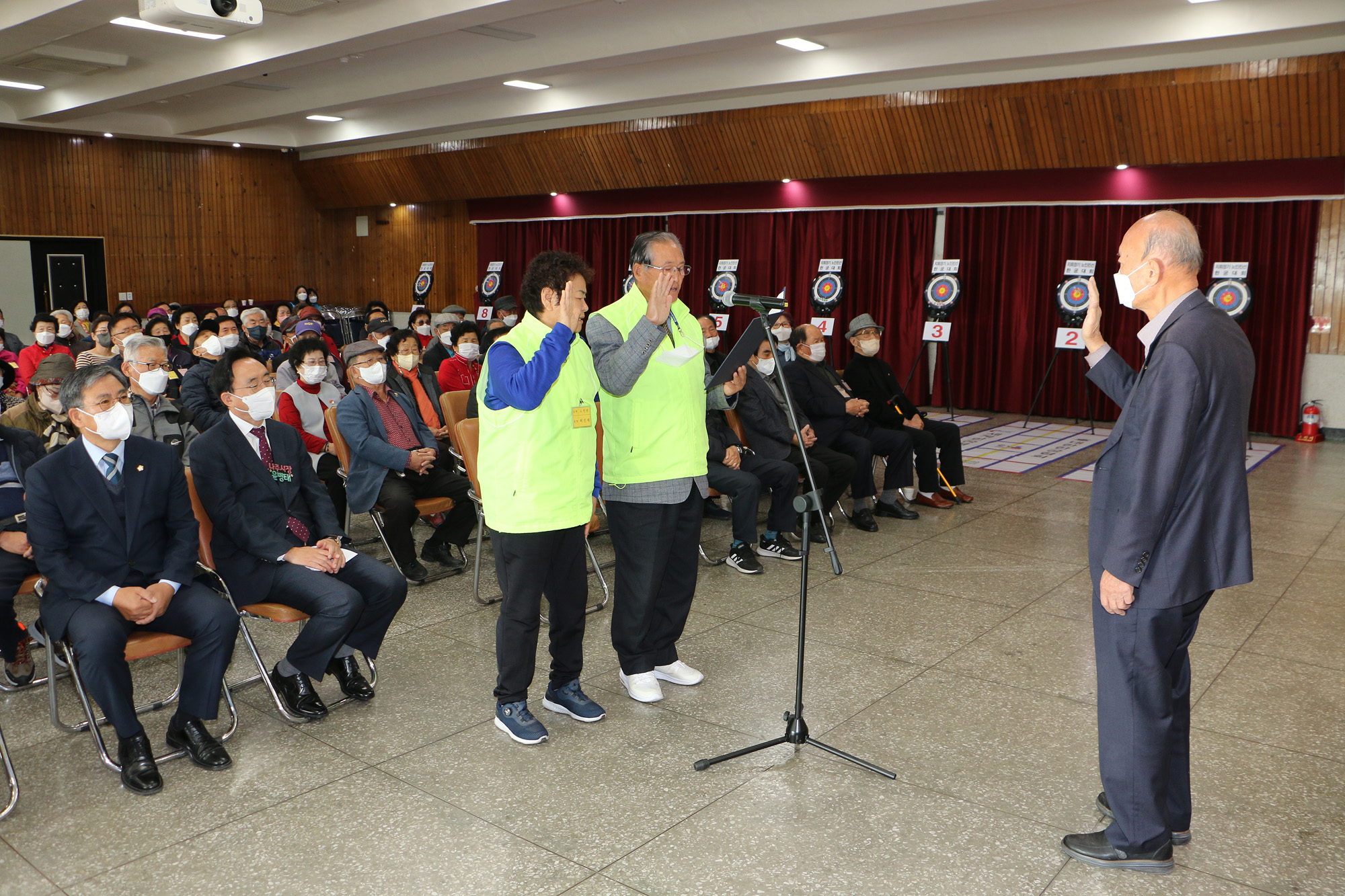대한노인회 나주시지회장기 한궁대회