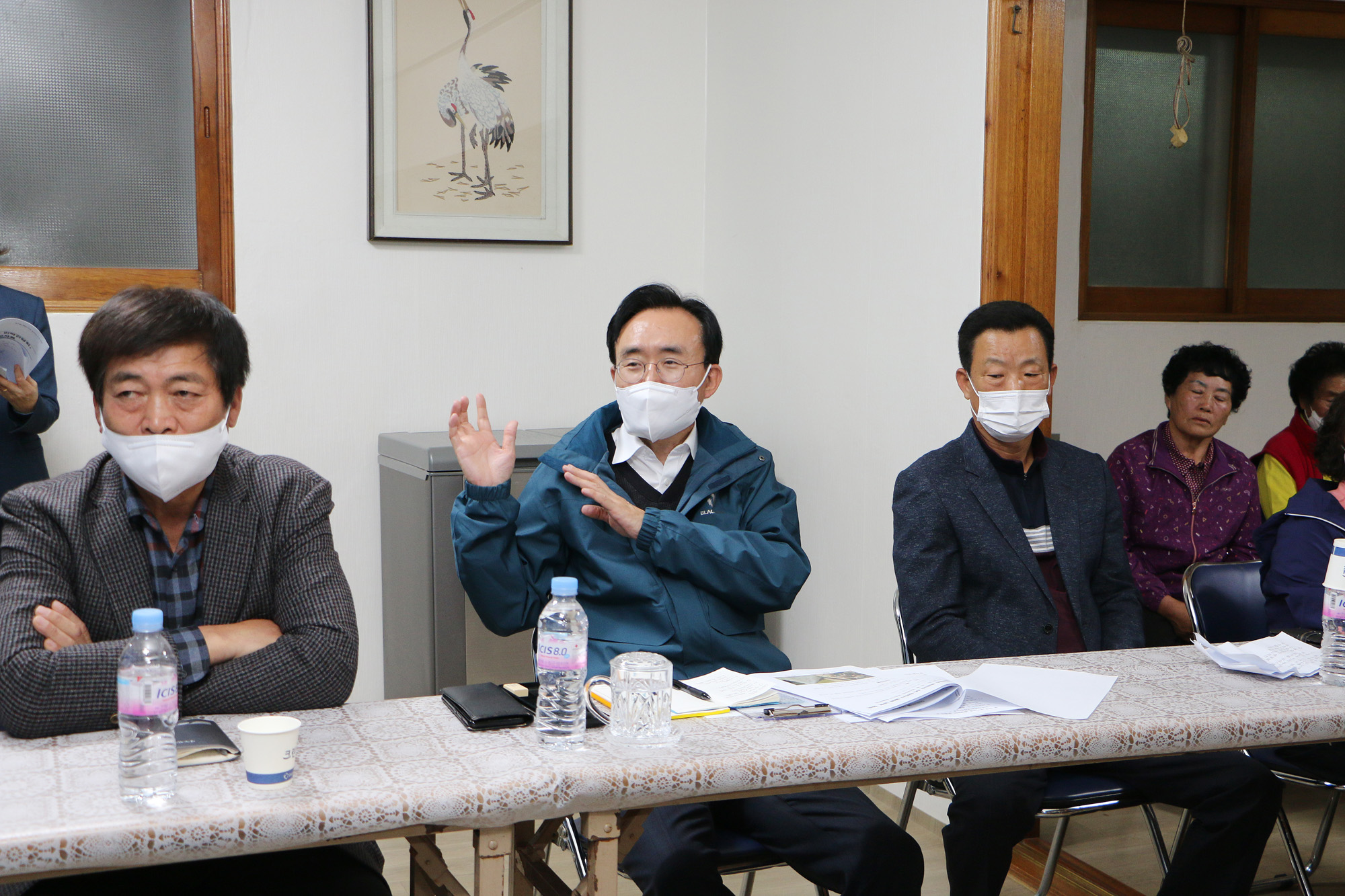시장과 함께하는 야죽마을 좌담회