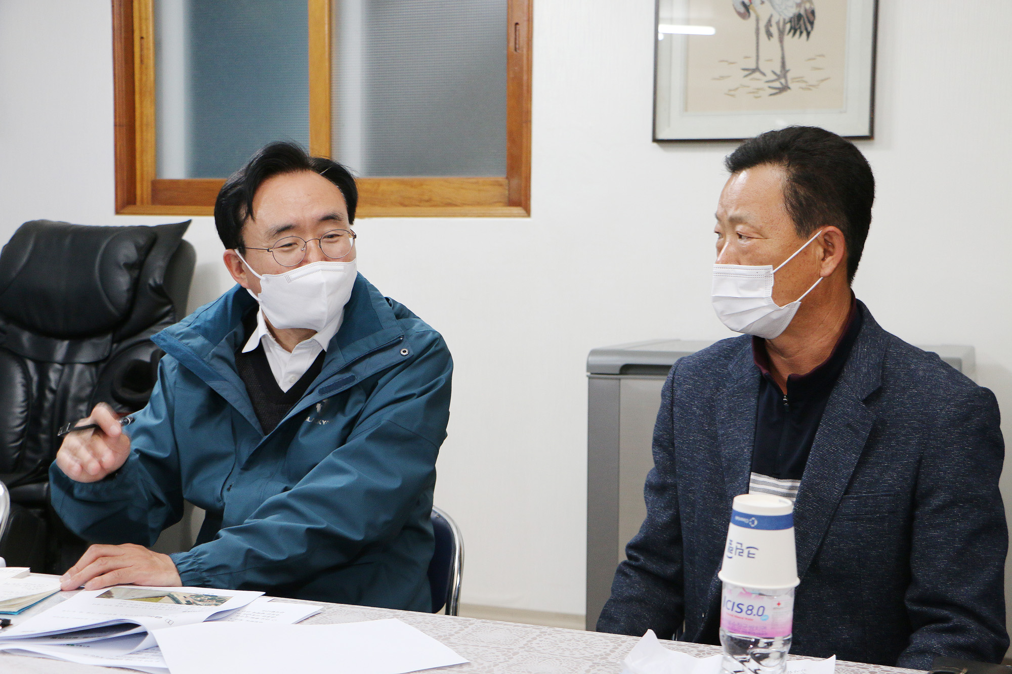 시장과 함께하는 야죽마을 좌담회