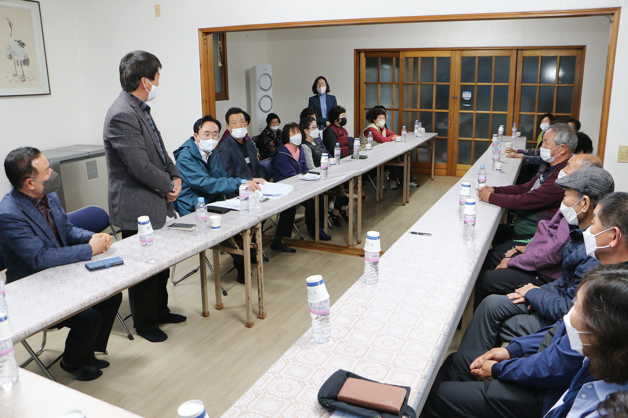 시장과 함께하는 야죽마을 좌담회