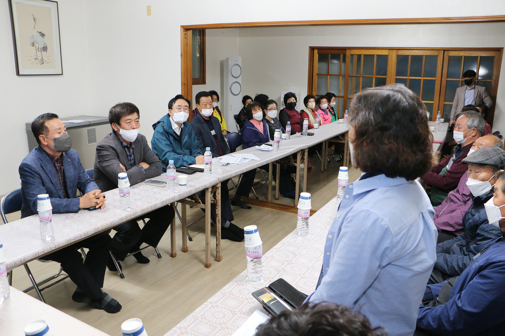 시장과 함께하는 야죽마을 좌담회