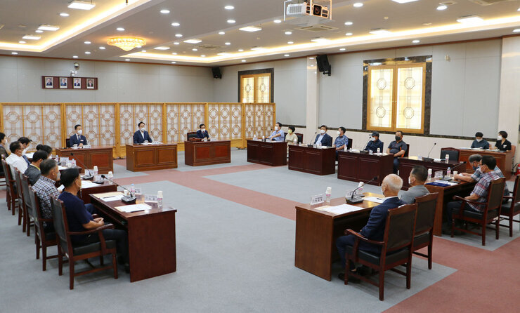 7월 이, 통장협의회 월례회의