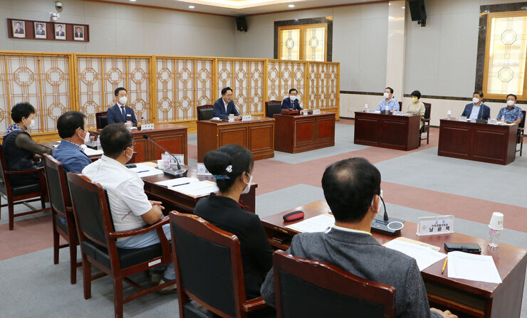 7월 이, 통장협의회 월례회의