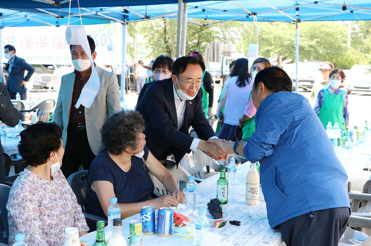 새마을부녀회 삼계탕 봉사