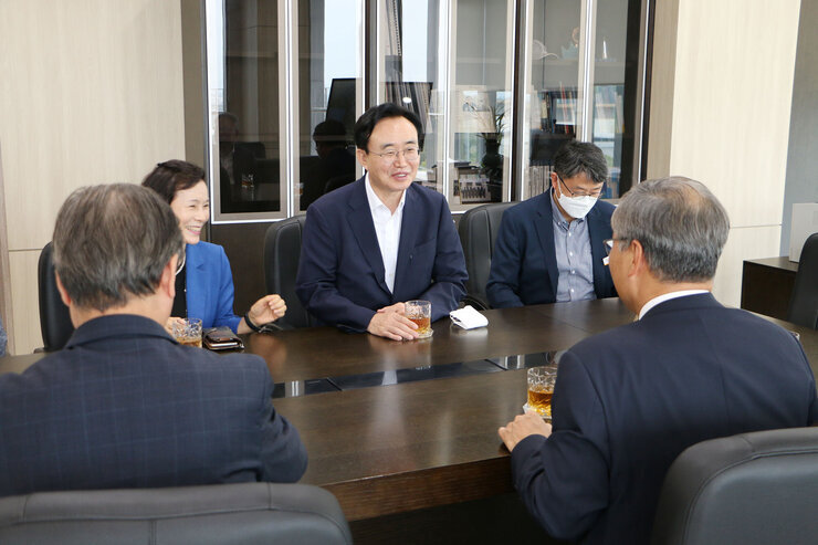 캔택 대학생 사회공헌프로그램 업무 협약식