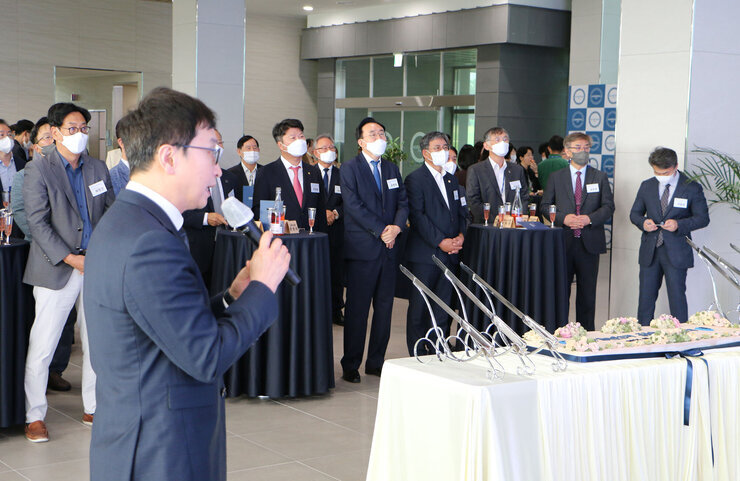 켄택 - 프라운호퍼 연구소 개소식