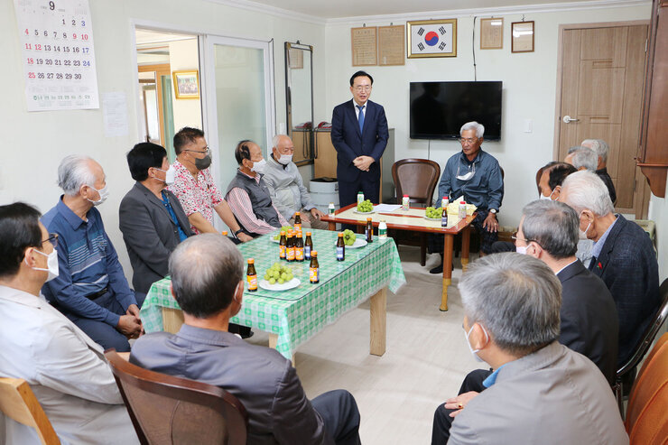 남평읍 남극당 경로당 현장방문