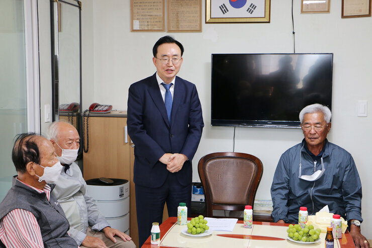 남평읍 남극당 경로당 현장방문