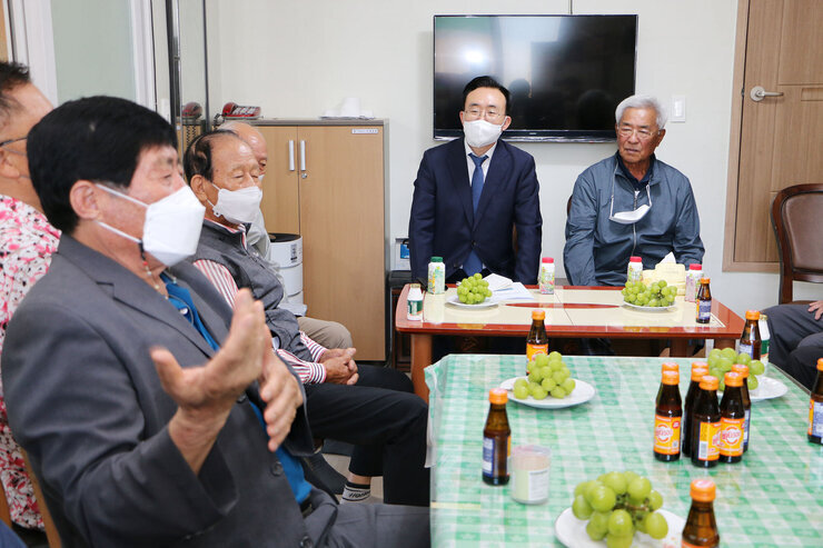 남평읍 남극당 경로당 현장방문