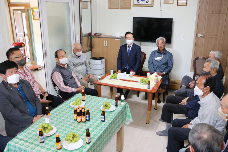 남평읍 남극당 경로당 현장방문