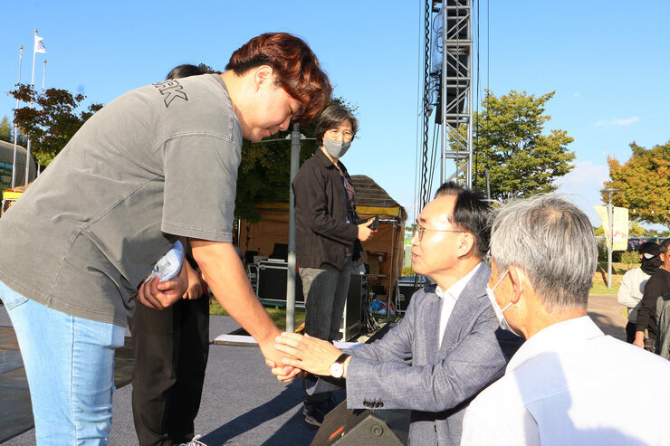 마한문화제 준비사항 현장점검