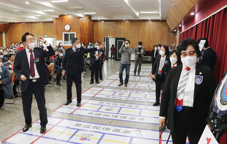 대한노인회 나주시지회장기 한궁대회