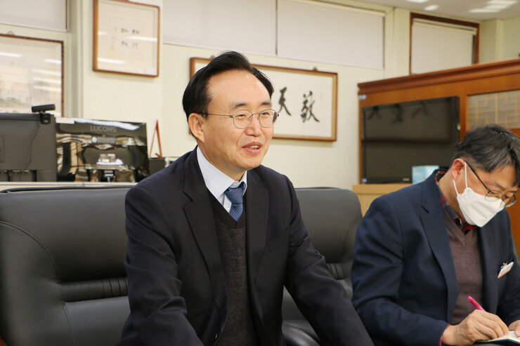 전남 외국어고 교육 현안 간담회