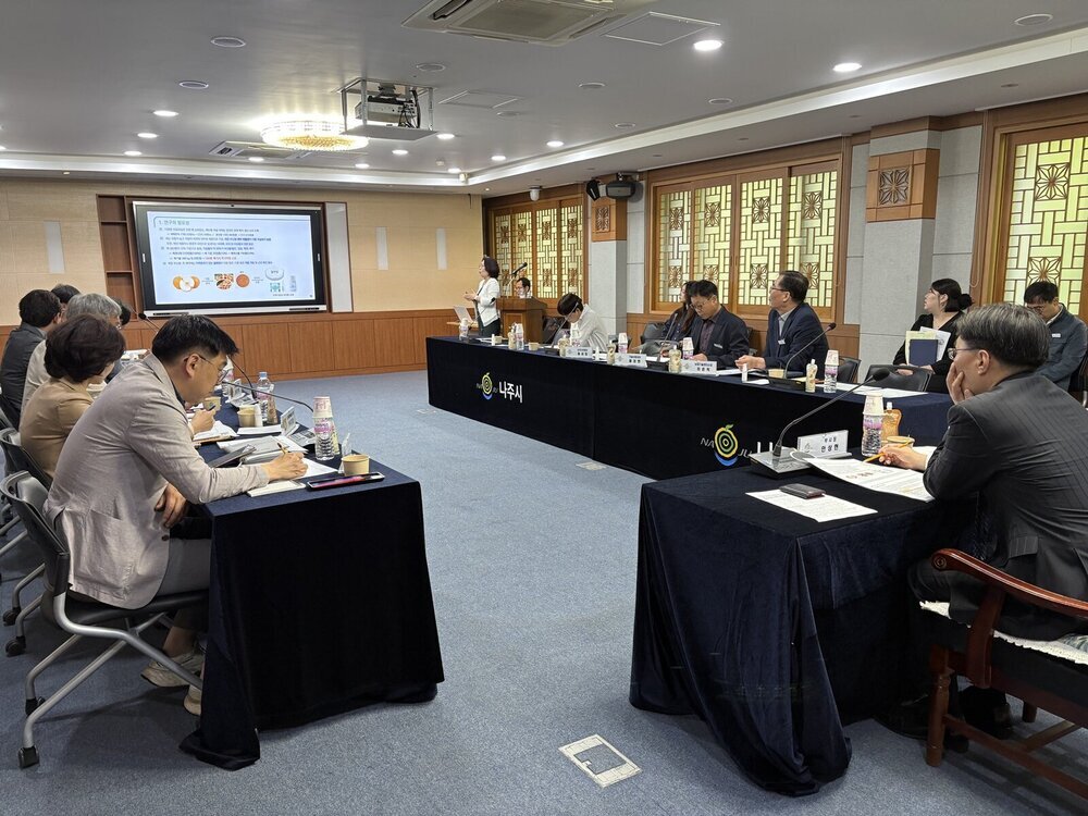 안상현 부시장 주재 배 기능성 소재 개발 연구용역 최종보고회.