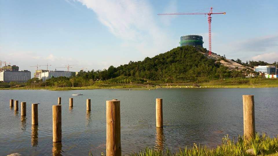 2015년 여름 혁신도시의 전경