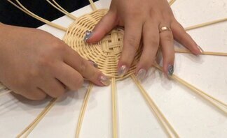 <2021 나주시청년희망학교 나만의 감성소품 라탄공예- 1번째 수업 >