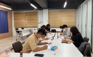 <2021 나주시청년희망학교 쉽게 배우는 기초 크로키반 - 2번째 수업 >