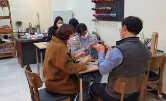 <2021 나주시청년희망학교 카드지갑, 다이어리, 인형소품 만들기- 10번째 수업 >