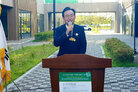 한국창조미술협회 전국회원 및 중진작가 초대전 나주시장의 축사모습 근접촬영