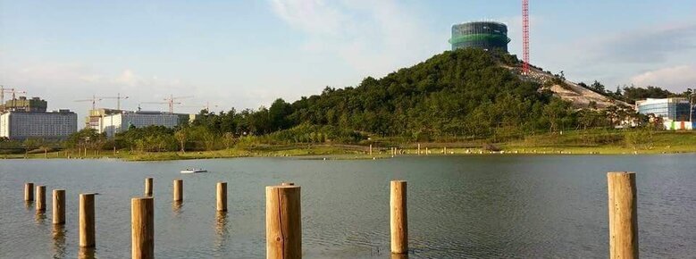 2015년 여름 혁신도시의 전경