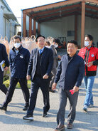 세지면 공공비축미 수매현장 방문