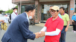 동강면 무더위쉼터, 오리농장 폭염대비 현장방문