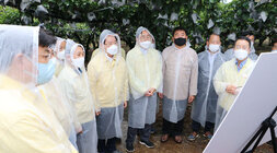 태풍 '힌남노' 북상 대비 전남도지사 배농가 방문