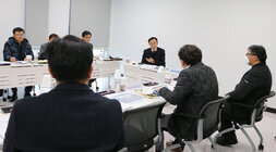 나주 에너지밸리 연구기관 방문 회의 모습 근접