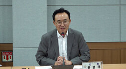 2023 나주시 스타기업 육성사업 업무 협약식 나주시장의 인사말 모습 근접촬영