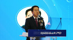 2023 동신EXPO 개회식 나주시 부시장의 축사모습 근접촬영