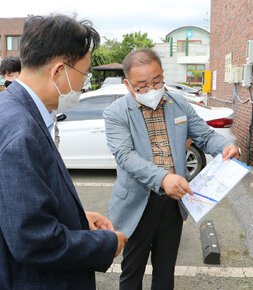 동강면 주요현안사업 관련 현장방문