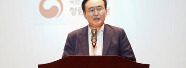 나주시 청렴라이브  나주시장의 인사말 모습 근접촬영