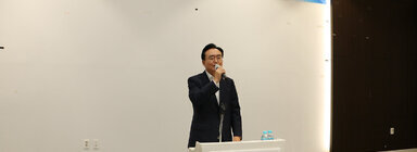 나주시 귀농, 귀촌 협회 워크숍 나주시장의 축사모습 근접촬영
